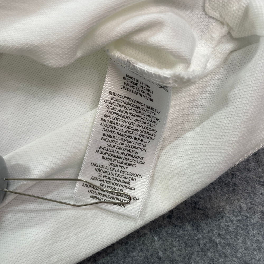Polo Ralph Lauren Mens Polo Shirt 2XB White Short Sleeve - Picture 7 of 13